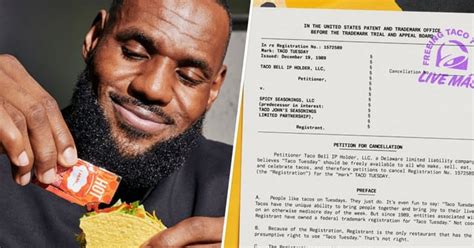 LeBron James joins Taco Bell in fight to free ‘Taco .